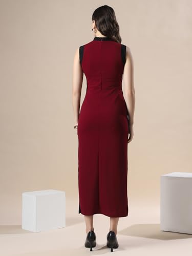 Image of Globus Women Dress (8909389031150 Maroon L)
