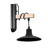 Ampliamente utilizado: perfecto para oficina, pasillo, comedor, cocina, dormitorio o salón. Ya sea industrial, moderno, urbano o vintage, el foco de pared encaja fácilmente.