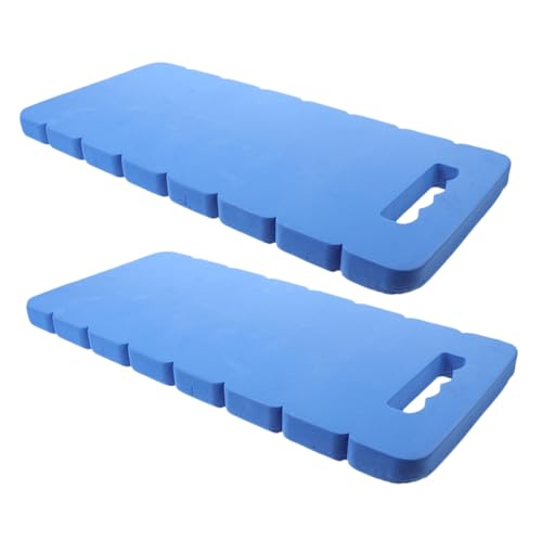 BESPORTBLE 2個多機能高弾発泡ガーデン膝パッド 軽量防滑クッション 園芸 修理作業用ひざまくらマット 屋外作業時の膝保護に