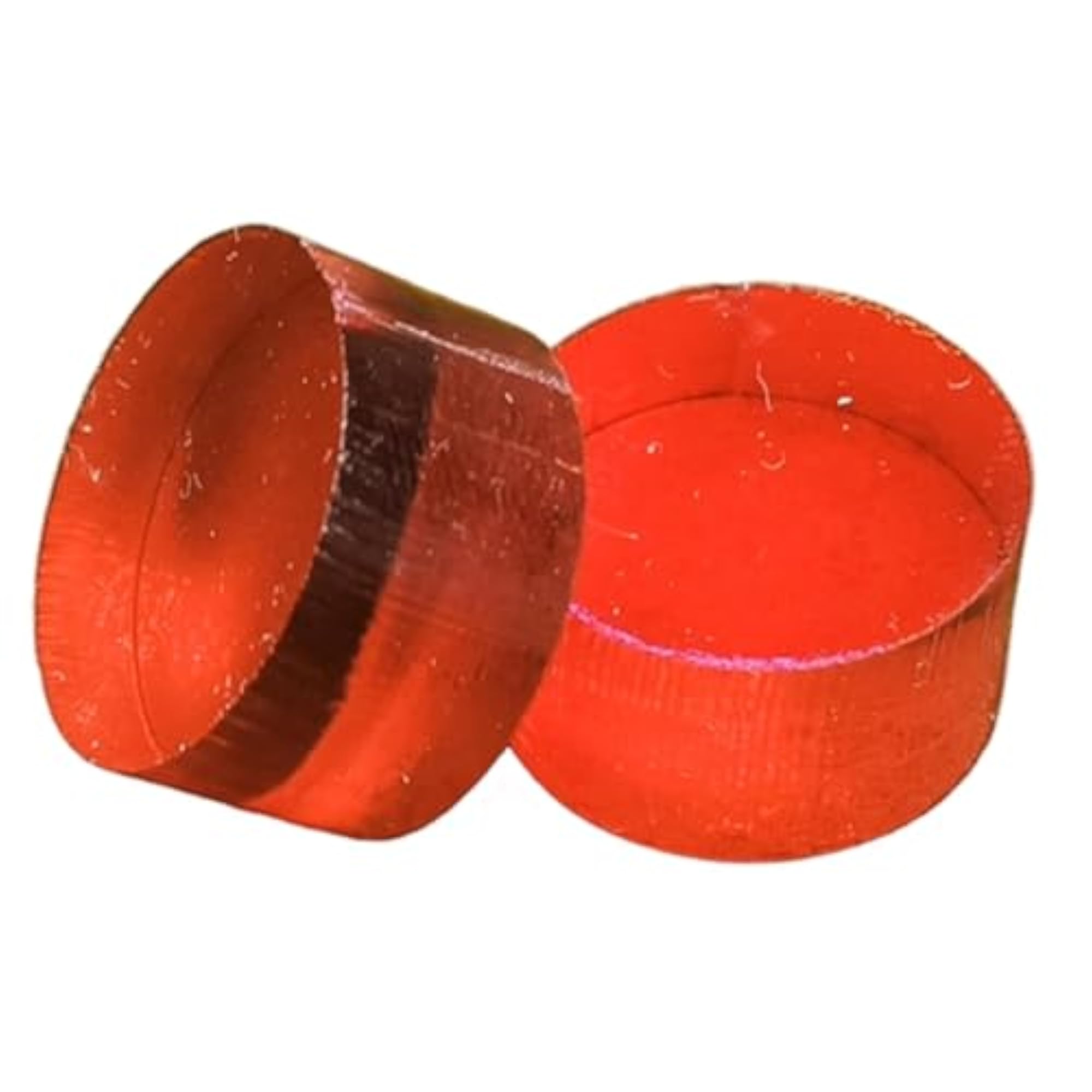 2Pcs Clear Break Jump Cue Tip Pool Stick Accessories, Lightweight Replacement Red