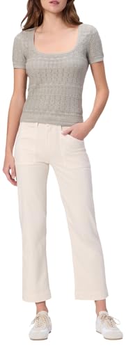 PAIGE Women's Quincy Ankle, Quartz Sand, 30