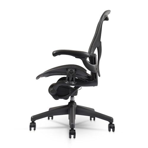 Herman Miller Aeron Chair Size B Fully Loaded Posture Fit - Thumbnail 4