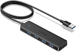 UGREEN USB Hub 3.0 Rozgałęźnik USB 5 Gbps Dystrybutor USB do MacBook, Mac Mini, iMac,Surface Pro, XPS, Thinkpad, dysków flash USB, mobilnego dysku twardego, komputera stacjonarnego i innych(60cm)