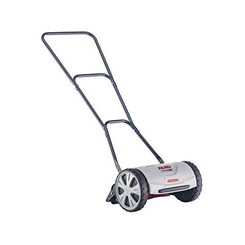 AL-KO Razor Cut 28.1 HM Easy Manual Cylinder Lawn Mower, 28 cm Cutting Width, Ideal for lawns 150sqm Grey Cover