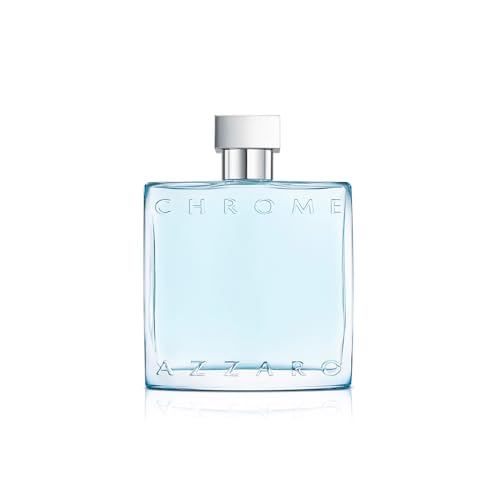 Azzaro Chrome Eau de Toilette - Parfum Frais et Aquatique - Parfum Pour Hommes Pour Porter au Quotidien - Longue Tenue - Parfum de Luxe Pour Homme