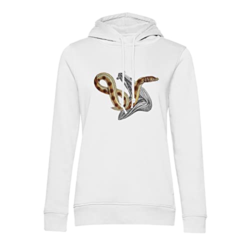 Sweat à capuche serpent de l'infinie biologie un vêtement artistique riche en histoire