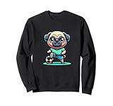 Cool Pug Dog Soccer Player Gifts