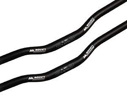 MOUNTY Zubehör Freeride-Bar - Repuesto de Ciclismo, Color Negro, Talla Standard