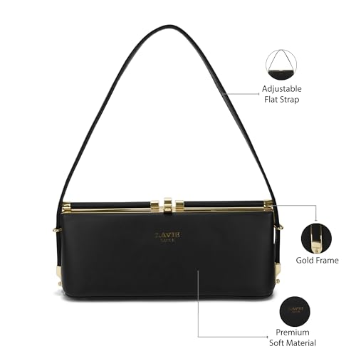 Image of Lavie Luxe Women's Parallel25 Small Frame Satchel Handbag | Satchel Bag for Work | Ladies Purse | Stylish Shoulder Bag | Gift For Women
