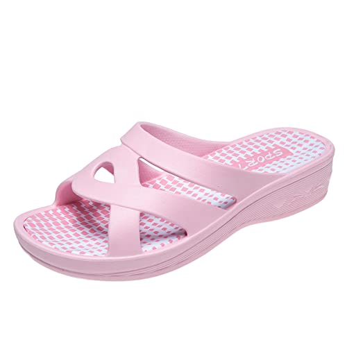 JOMIX Sandales Femmes à Tresser Tongs Femme Plateforme été Confortables Pour Piscine Douche Mer Et Plage(Fuchsia,37 JOMIX Sandales Femmes à Tresser Tongs Femme Plateforme été Confortables Pour Piscine Douche Mer Et Plage(Fuchsia,37