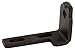 Beverage Air 401-220A-02 Hinge Bracket for Bottom Right, Black Mount