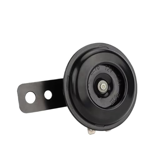 Klaxon Rond Étanche pour Moto, Kit De Haut-parleurs, Klaxon 12 V, 1,5 A, 105 DB, Signal Universel pour Accessoires Double Tonalité Horn