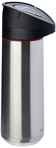Garrafa Térmica em Aço Inox com Ampola de Aço Tramontina Exata Prata 2l