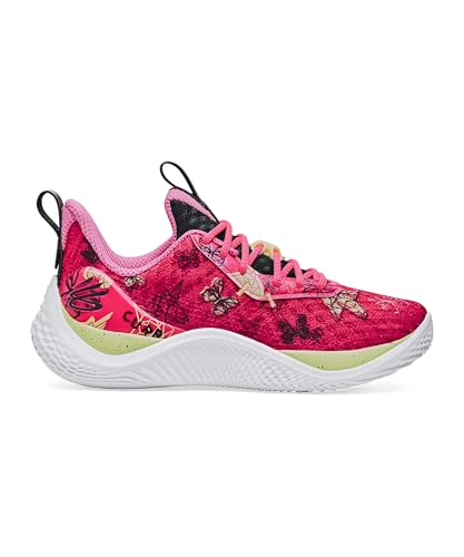 Curry 10 Girl Dad Grade School Lifestyle Shoes (Pink) Free Shipping