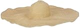 pamela gigantes Bonito regalo: el sombrero de paja de playa grande de última tendencia es el mejor regalo para tus amigos y familiares, un accesorio esencial para tus viajes al aire libre, vacaciones, playa.