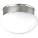 Progress Lighting P3410-09 2-Light Close-To-Ceiling Fixture, Brushed Nickel