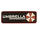 Produktbild LEGEEON Umbrella Corporation Resident Evil Cosplay PVC Rubber 3D Fastener Patch