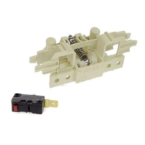 sparefixd Cerradura de puerta y microinterruptor para adaptarse al lavavajillas Hoover