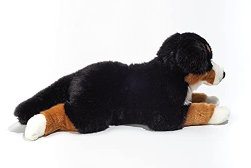 Teddy Hermann 92781 Hund Berner Sennenhund 60 cm, Kuscheltier mit idealem Recyclinganteil (Füllmaterial)