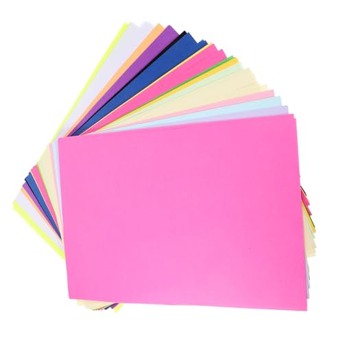 Holibanna 100Sheets Blank Paper Multi Use Printing Paper for DIY Crafts School Projects Lightweight Tear Resistant Cardstock for Creative Printing Needs