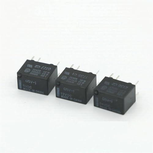 Relais de signal G5V-1 un relais ouvert fermé 12V 5V 24V 6 pins pour microcontrôleur