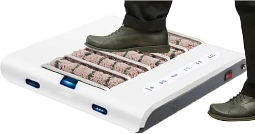 Nettoyeur de semelle de chaussure automatique rechargeable, nettoyage sans eau, aspiration 1000PA, nettoyage rapide en 5 secondes, idéal pour une utilisation à la maison, au bureau et à l'hôtel