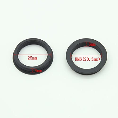 Microscope Microscope Objective Lens Thread to M25 M26 M27 M32 Interface Adapter Ring(Outer 25mm to Inner RMS)