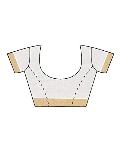 R SELVAMANI TEX Women's Cotton Saree With Running Blouse Piece