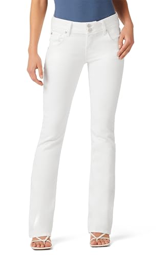 HUDSON Women's The Beth Mid Rise Petite Baby Boot Jean