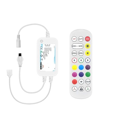 Contrôleur bande lumineuse LED RGBW télécommande sans fil DC5V-24V