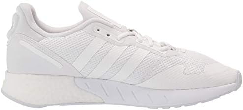 a adidas Originals Tênis masculino Zx 1k Boost, Branco/Branco., 4.5
