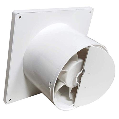 Extractor de ventilación para baño, descarga vertical, montaje en techo, color blanco, tamaño 5 pulgadas miniatura 5