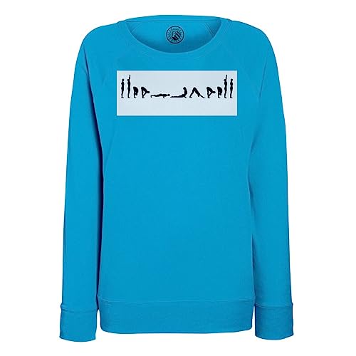 Sweatshirt femme Salutation au Soleil pour yoga asanas