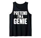 Lazy Easy Halloween Costume Pretend I'm A Genie Tank Top