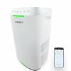 Nuwave Oxypure Zero Air Purifier with Washable Reusable Filters for Large Room | Smart Air Cleaners 99.9% Removal 0.1 Micron Particles | Dual Odor Sensor, Sleep Mode, 6 Fan Speed & Timer, App Control