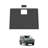 HUAHAO スズキ ジムニー/ジムニーシエラ jb64 jb74専用 グローブボックス キックガード キズ・汚れ防止 簡単貼付 ジムニー キックガード ジムニー jb64 グローブボックスガード カーボン調シート PUレザー ジムニーシエラ jb74 アクセサリー カスタムパーツ