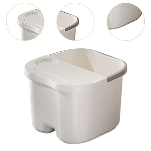Bañera para pies con tapadera y nodos masajeadores pequeña miniatura 3