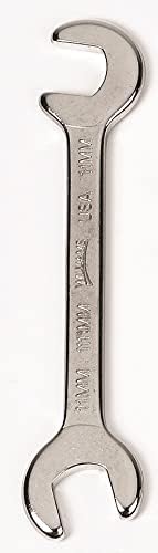 Williams JHW1112MM Metric Miniature 15° x 80° Double Head Open End Wrench, 12mm