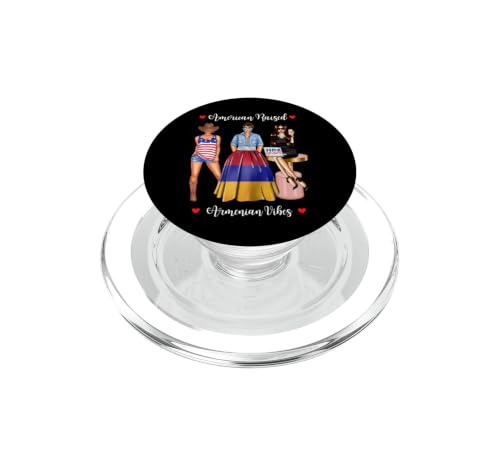 PopGrip para MagSafe Herencia Armenia PopSockets Disco Intercambiable Iman Fuerte