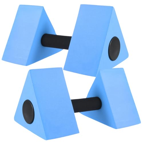 Mancuernas de agua para entrenar en piscina protegiendo articulaciones
