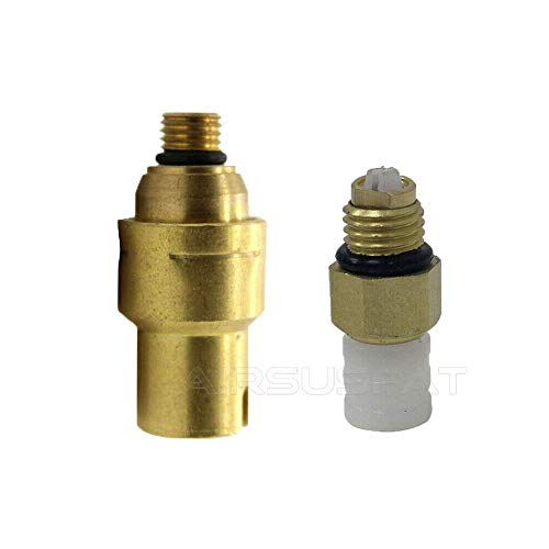 AIRSUSFAT Air Suspension Risidual Pressure Valve for Audi A8 D3 Quattro VW Bentley VW Phaeton Front Air Suspension Shock Repair Kit Air Fitting 4E0616039 3D0616040AD 3D0616040D 3D0616040L
