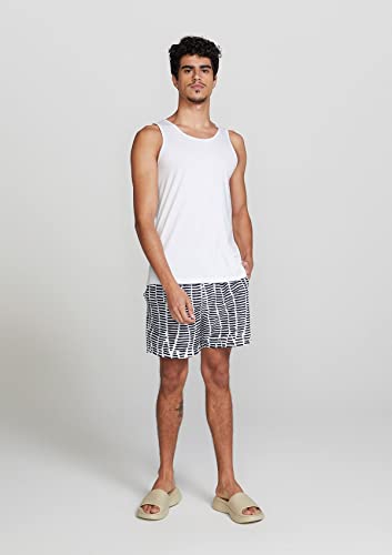 Hering Regata Slim, Camiseta Masculino, Branco (White), GG