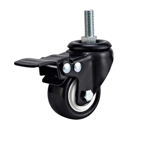 Roues pivotantes pour chaise de bureau anti-rayures 4 pcs