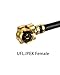 POBADY 2PCS U.FL IPEX IPX Male to U.FL IPEX IPX Female Cable 20