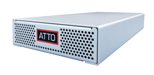 Image of ATTO ThunderLink 5102 Thunderbolt 5 (Thunderbolt 3 /4 Compatible) to QSFP28 LC Optical Dual-Port 100Gb Ethernet Adapter