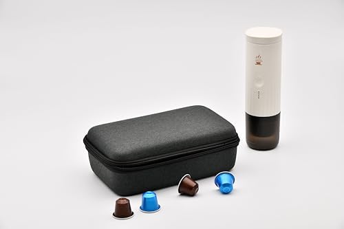 Cafetera portátil Cafetera Superautomática café molido y de Cápsu...