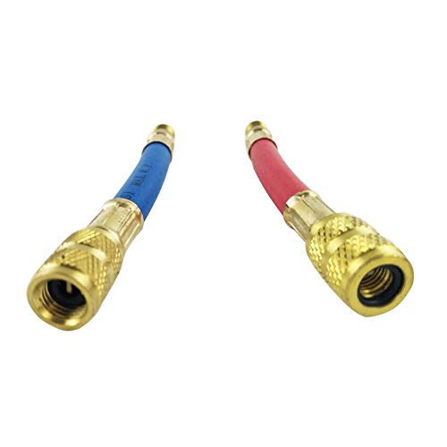 Adaptador R134A R12 para aire acondicionado 8 piezas miniatura 6