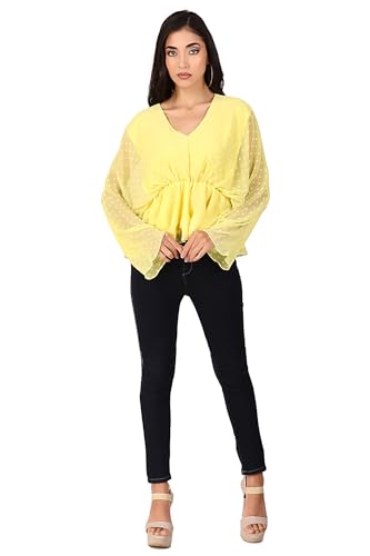 Image of BoheeWohee Chiffon Kimono Top | Stylish Women Top | Trendy Tops for Women | Top for Jeans