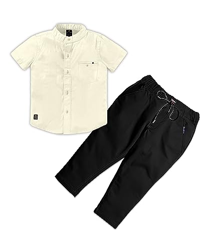 Image of BRUCEWANE Kids Shirt And Trouser Combo Set