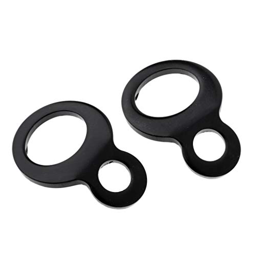 figatia 4x Peças de Reposição de Anéis de Alça de aço para Motocicleta